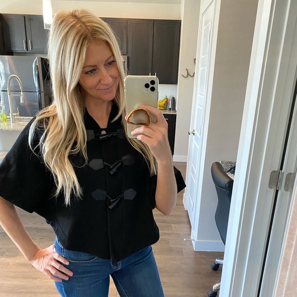 Tops - Poncho sweatshirt